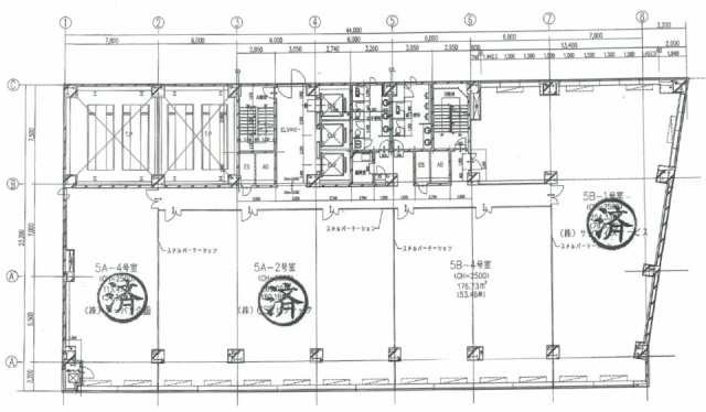 横浜西口KビルB-4 間取り図