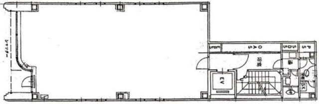 五反田シティトラストビル2F 間取り図