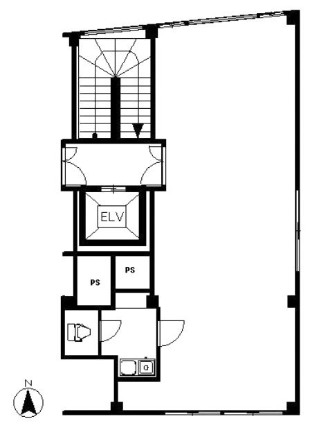 三橋ビル4F 間取り図