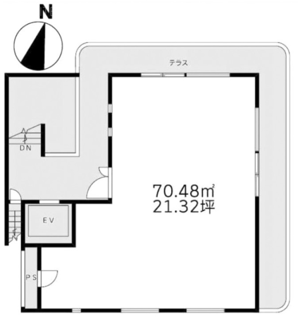 ジェイズビル代々木上原4F 間取り図