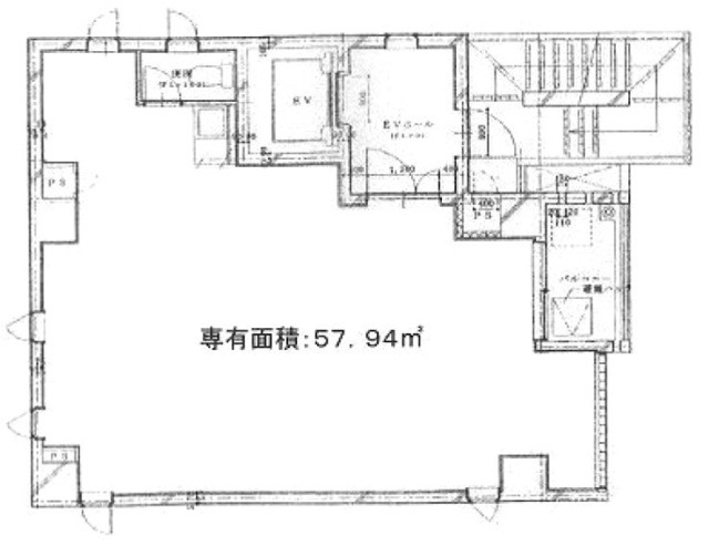 MXビル3F 間取り図