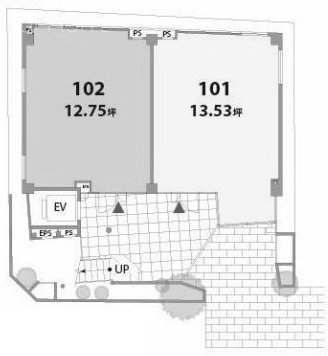 PRYME CUBE表参道101 間取り図