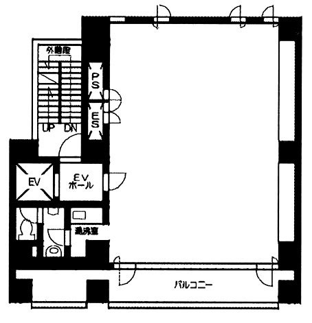 D’s VARIE御徒町8F 間取り図