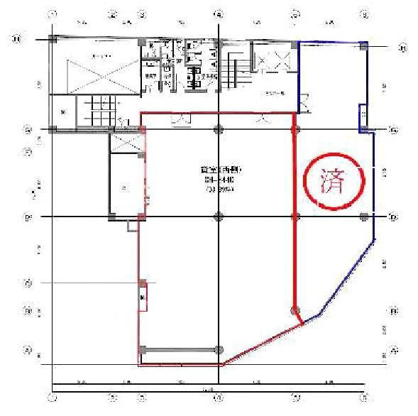 三井住友銀行浅草橋南ビル4F 間取り図