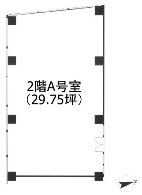 第2暁ビルA 間取り図