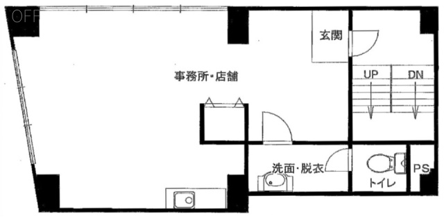 アイ・シー・エルビル3F 間取り図