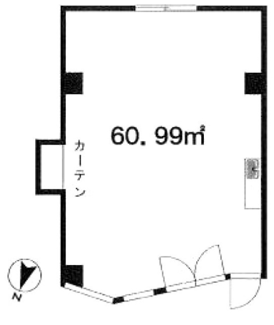 要町ホワイトビルF 間取り図