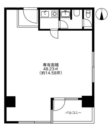 ストーク両国202 間取り図