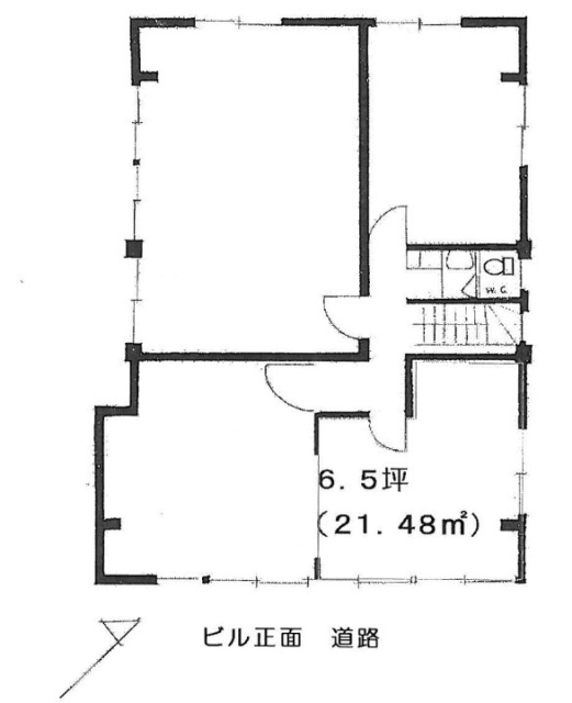 松岡八重洲ビル4F 間取り図