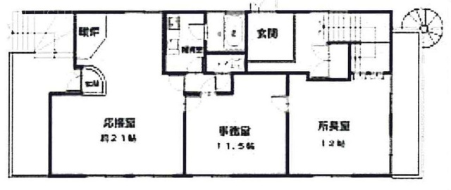 アズ第1ビル2F 間取り図