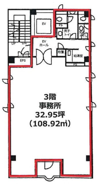 第2秩父屋ビル3F 間取り図