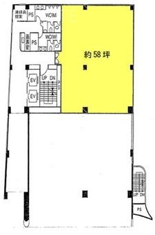 JREコスモ金杉橋ビル2F 間取り図