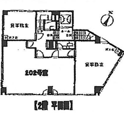 カヤヌマビル202 間取り図