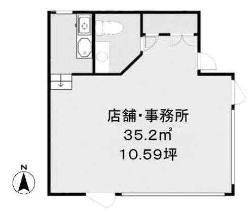 DECOビル1F 間取り図