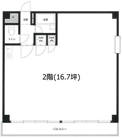 田村ビル2F 間取り図