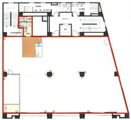 常陽上野ビル3F 間取り図