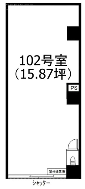 NICハイム日本橋102 間取り図