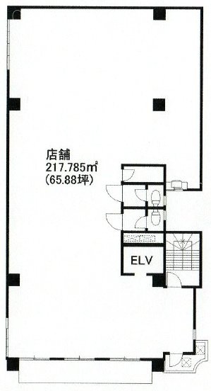 第20東ビル6F 間取り図