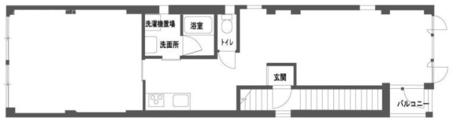 (仮)幡ヶ谷駅前ビル2F 間取り図