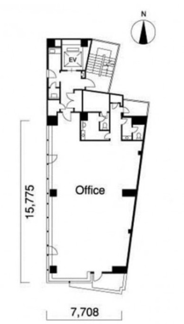 いちご神保町ビル10F 間取り図