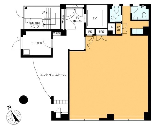 VORT虎ノ門south1F 間取り図