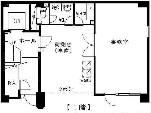 浅草橋ミハマビル本館B棟 間取り図