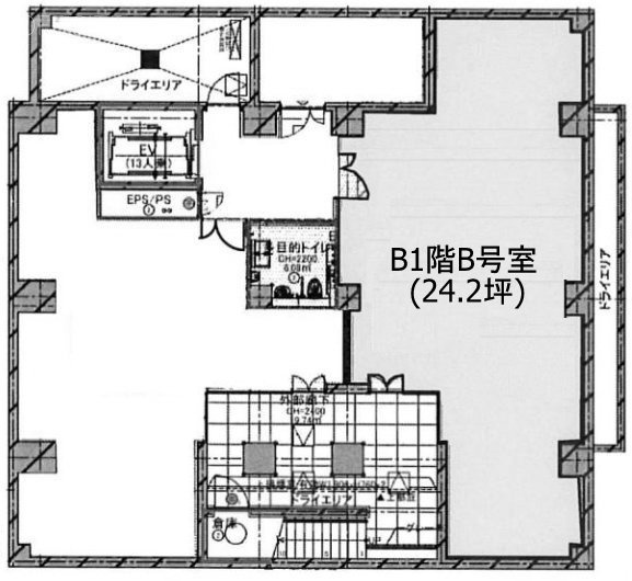 LA GRACIA表参道(ラグラシア表参道)B 間取り図