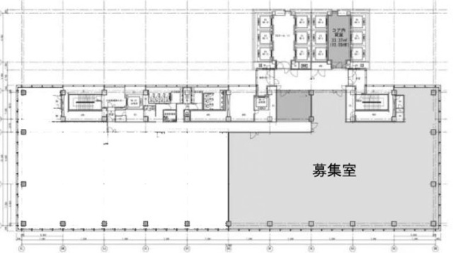 虎ノ門タワーズオフィス3F 間取り図