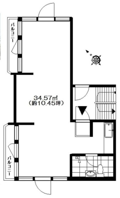 メゾン岡田202 間取り図