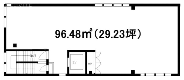 ハイクレスト新小岩ビル3F 間取り図