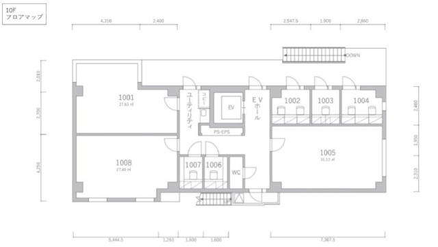 12 KANDA1008 間取り図