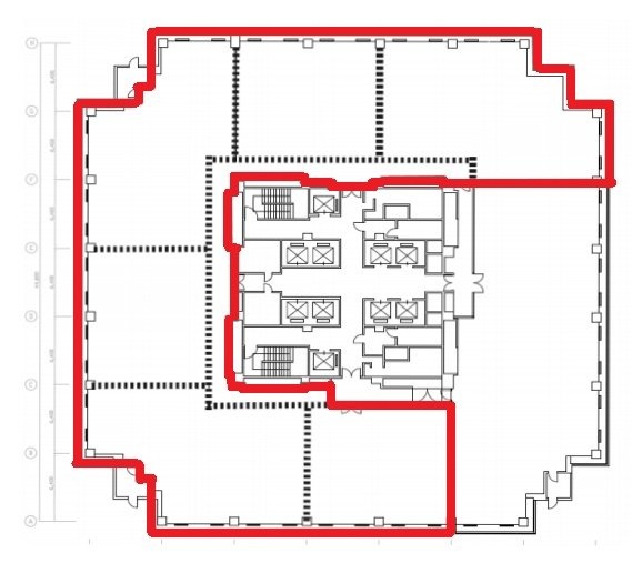 GRC横浜ベイリサーチパーク6F 間取り図