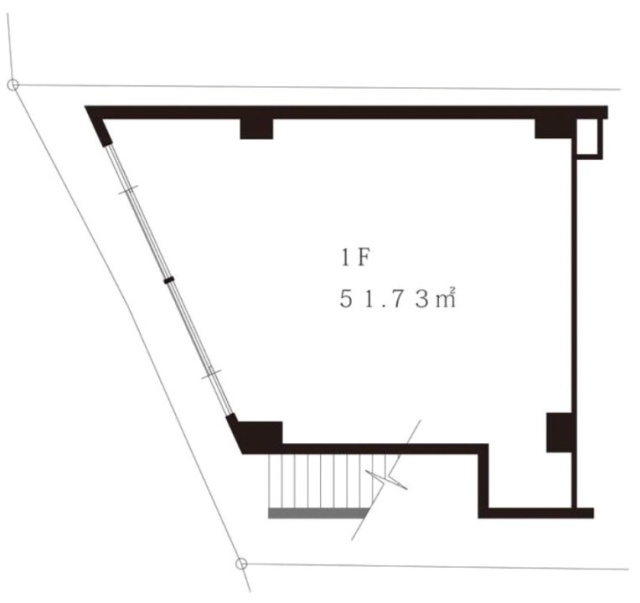 NKビル1F 間取り図