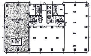 日教販ビル6F 間取り図