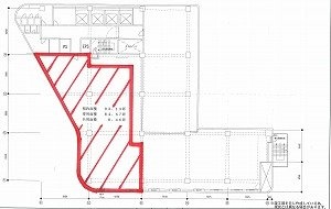 新槇町ビル5F 間取り図