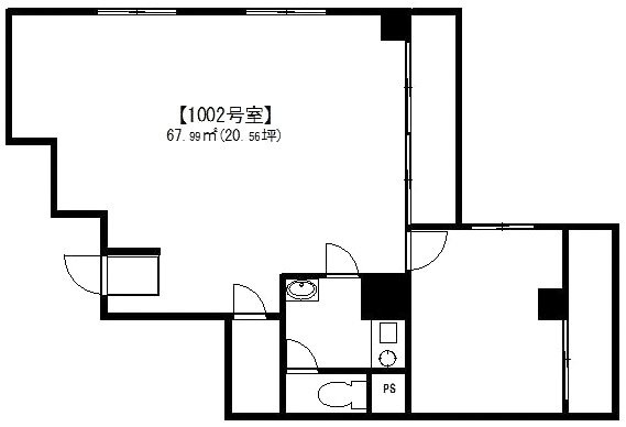 メゾン・ド・ラミアビル1002 間取り図