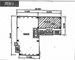 全国燃料会館501 間取り図