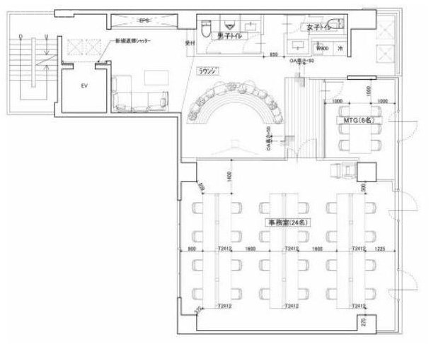 TWG日本橋イースト3F 間取り図