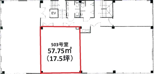 第1笠原ビル503 間取り図