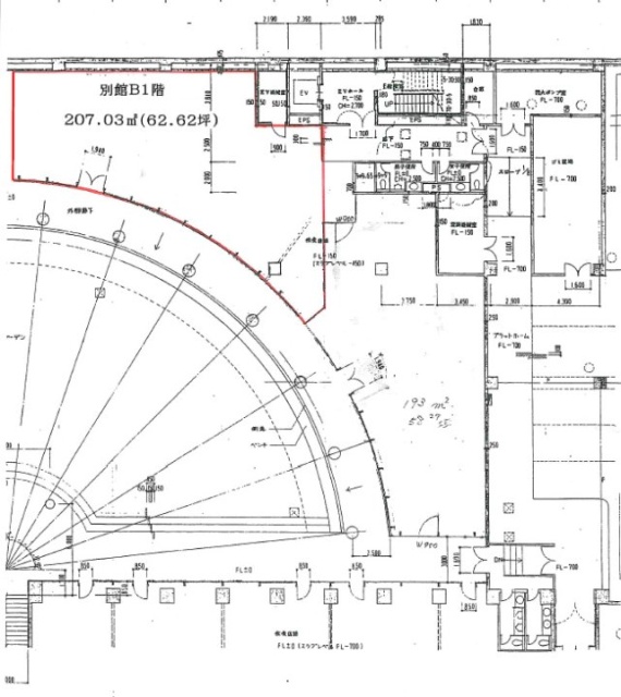 NOFテクノポートカマタセンター別館ビルA 間取り図