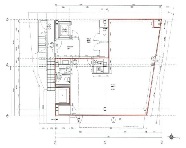 ARAIーYAビル2F 間取り図