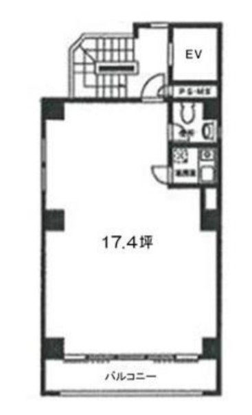 プロムナード深瀬5F 間取り図