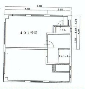 美和ビル401 間取り図