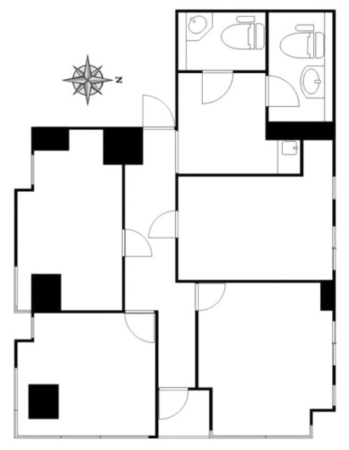 錦町ビルディング7F 間取り図