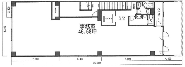 レモンビルパートⅡ3F 間取り図