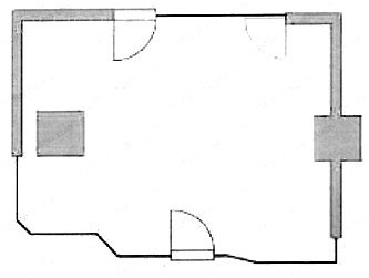 赤坂フローラルプラザB-1 間取り図