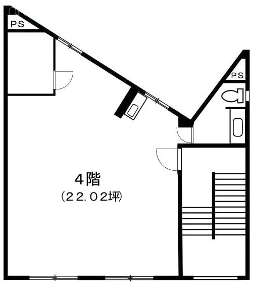 慶太ビル4F 間取り図