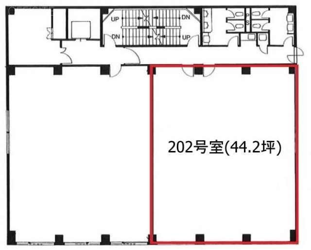 二番町大沼ビル202 間取り図