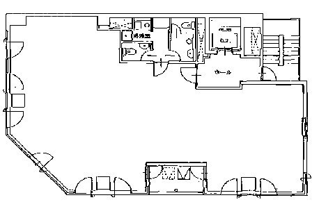 新横浜ウエストビル4F 間取り図