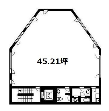 三栄ビル3F 間取り図